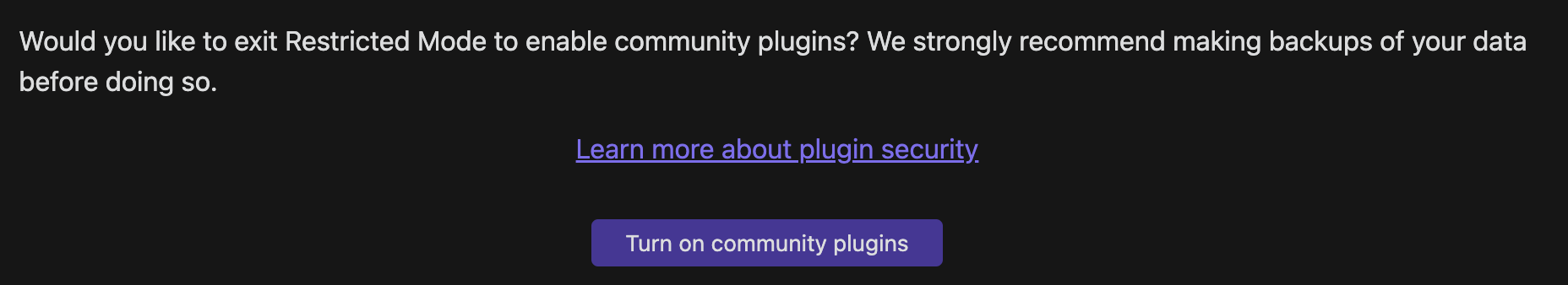 Install from Community Plugin